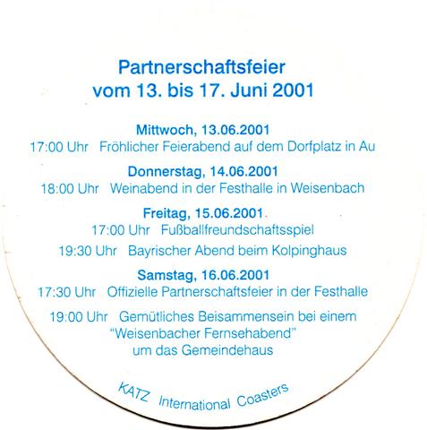 weisenbach ra-bw weisenbach 5b (rund215-partnerschaft 2001-blau) 
